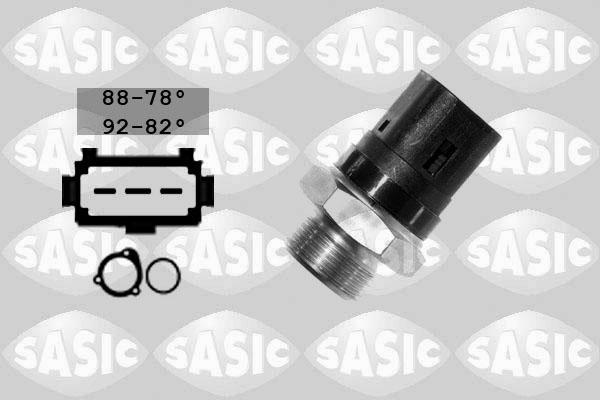 Sasic 3804001 - Термовимикач, вентилятор радіатора / кондиціонера autozip.com.ua