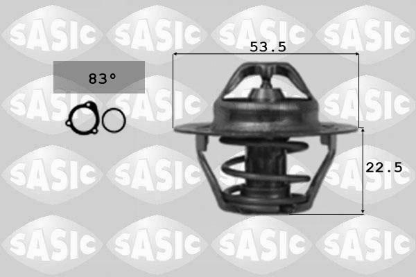 Sasic 3304003 - Термостат, охолоджуюча рідина autozip.com.ua