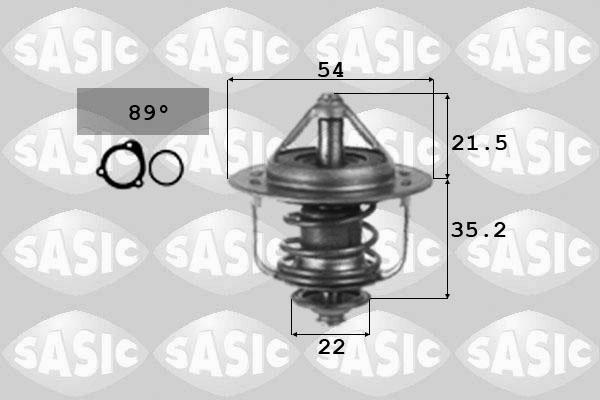 Sasic 3306045 - Термостат, охолоджуюча рідина autozip.com.ua