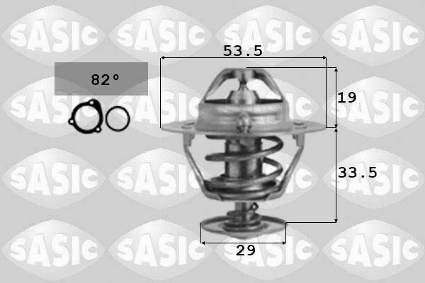 Sasic 3306030 - Термостат, охолоджуюча рідина autozip.com.ua