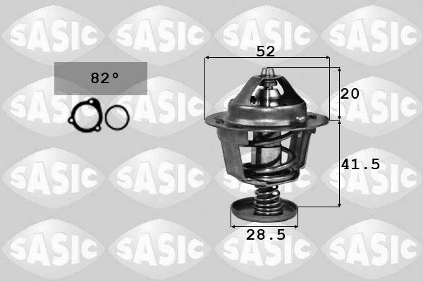 Sasic 3306033 - Термостат, охолоджуюча рідина autozip.com.ua