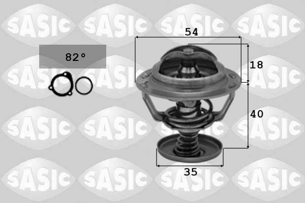 Sasic 3306023 - Термостат, охолоджуюча рідина autozip.com.ua