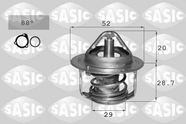 Sasic 3306134 - Термостат, охолоджуюча рідина autozip.com.ua