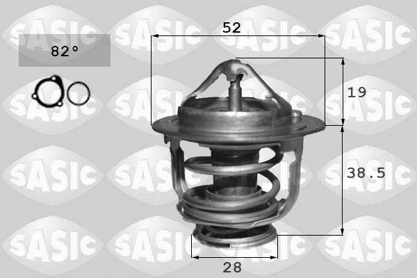 Sasic 3306133 - Термостат, охолоджуюча рідина autozip.com.ua