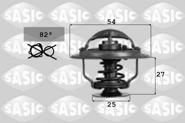 Sasic 3381901 - Термостат, охолоджуюча рідина autozip.com.ua