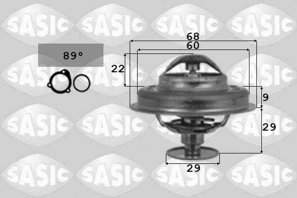 Sasic 3381041 - Термостат, охолоджуюча рідина autozip.com.ua