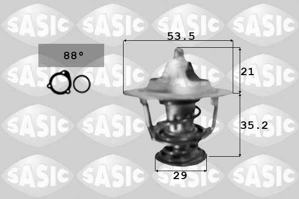 Sasic 3381031 - Термостат, охолоджуюча рідина autozip.com.ua
