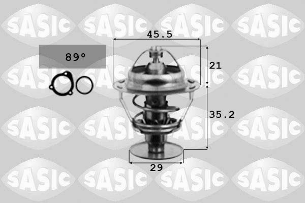 Sasic 3381211 - Термостат, охолоджуюча рідина autozip.com.ua