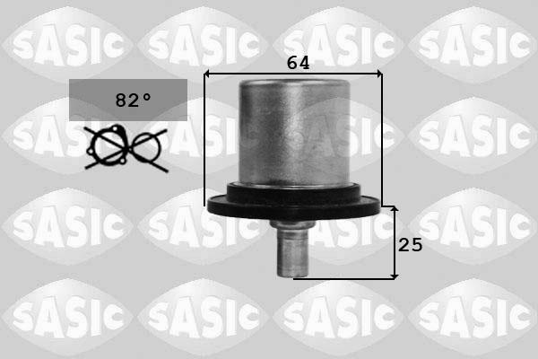 Sasic 3381731 - Термостат, охолоджуюча рідина autozip.com.ua