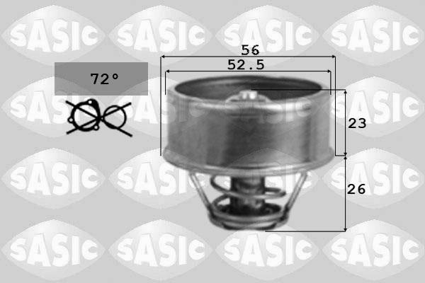 Sasic 3371401 - Термостат, охолоджуюча рідина autozip.com.ua