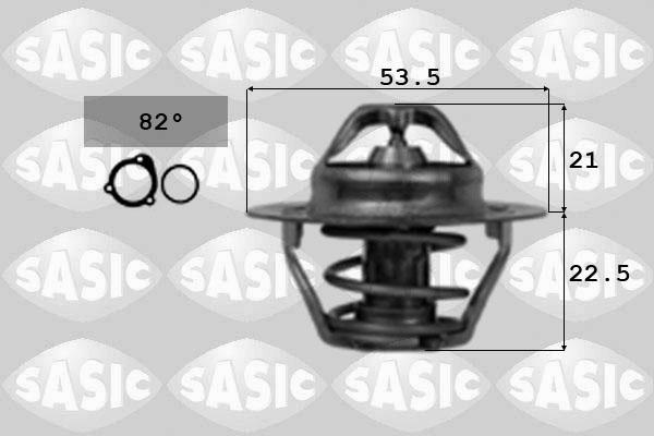 Sasic 3371301 - Термостат, охолоджуюча рідина autozip.com.ua