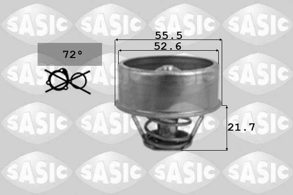 Sasic 3371251 - Термостат, охолоджуюча рідина autozip.com.ua