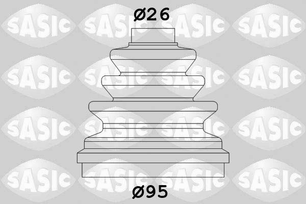 Sasic 2933953 - Пильник, приводний вал autozip.com.ua