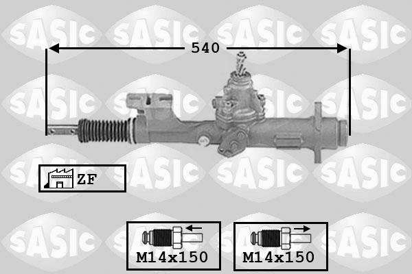 Sasic 7006002 - Рульовий механізм, рейка autozip.com.ua