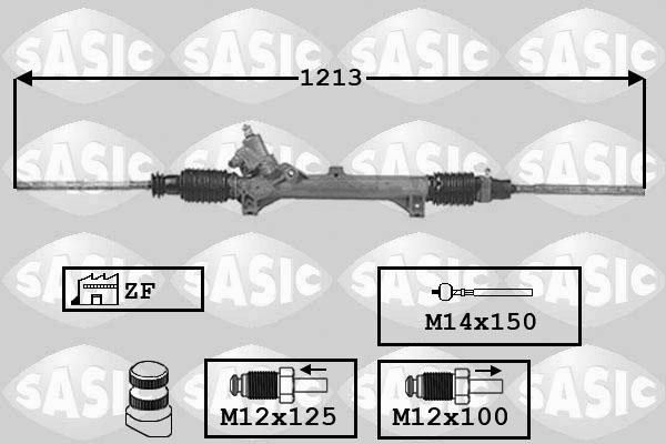 Sasic 7006033 - Рульовий механізм, рейка autozip.com.ua