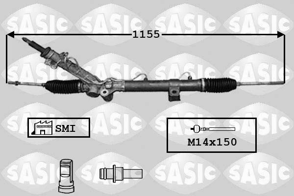 Sasic 7006167 - Рульовий механізм, рейка autozip.com.ua