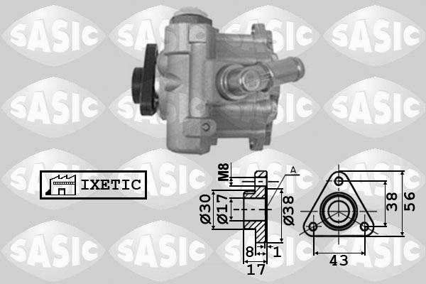 Sasic 7076051 - Гідравлічний насос, рульове управління, ГУР autozip.com.ua