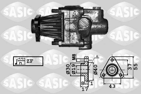 Sasic 7076011 - Гідравлічний насос, рульове управління, ГУР autozip.com.ua