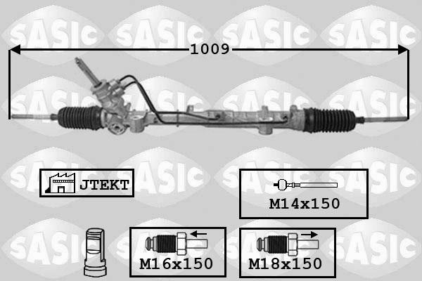 Sasic 7174017 - Рульовий механізм, рейка autozip.com.ua