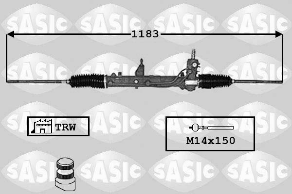 Sasic 7176050 - Рульовий механізм, рейка autozip.com.ua