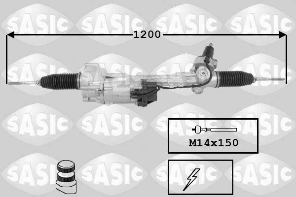 Sasic 7176069 - Рульовий механізм, рейка autozip.com.ua