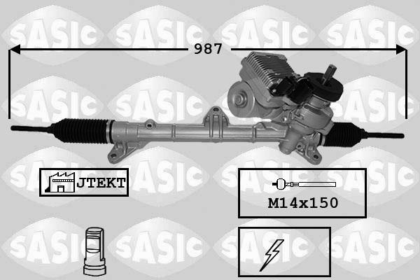 Sasic 7176064 - Рульовий механізм, рейка autozip.com.ua