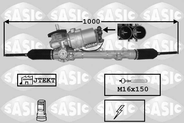 Sasic 7170057 - Рульовий механізм, рейка autozip.com.ua