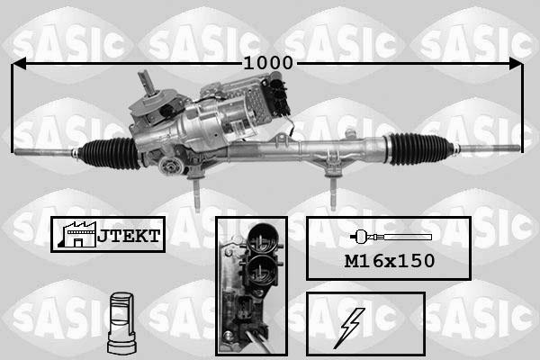 Sasic 7170062 - Рульовий механізм, рейка autozip.com.ua