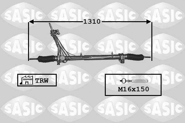 Sasic 7170026 - Рульовий механізм, рейка autozip.com.ua