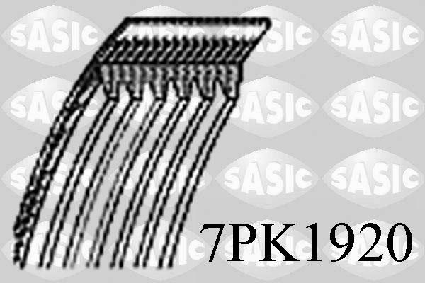 Sasic 7PK1920 - Поліклиновий ремінь autozip.com.ua