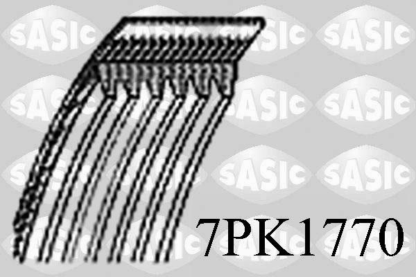 Sasic 7PK1770 - Поліклиновий ремінь autozip.com.ua