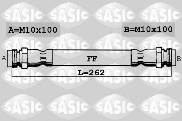 Sasic SBH4073 - Гальмівний шланг autozip.com.ua