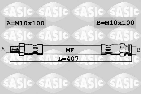 Sasic SBH6312 - Гальмівний шланг autozip.com.ua