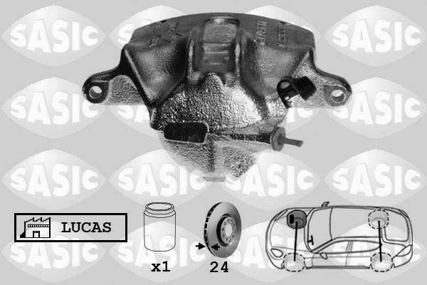 Sasic SCA4043 - Гальмівний супорт autozip.com.ua