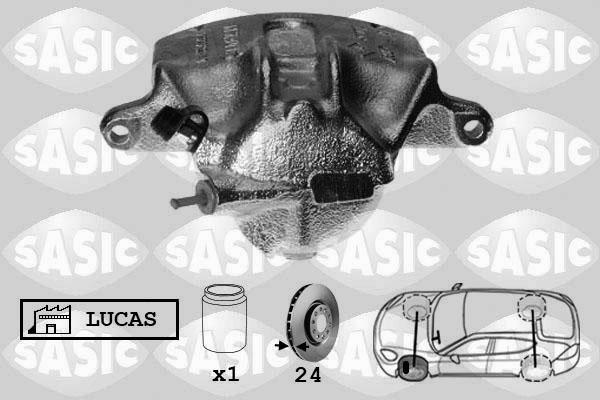 Sasic SCA4042 - Гальмівний супорт autozip.com.ua