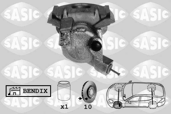 Sasic SCA4006 - Гальмівний супорт autozip.com.ua