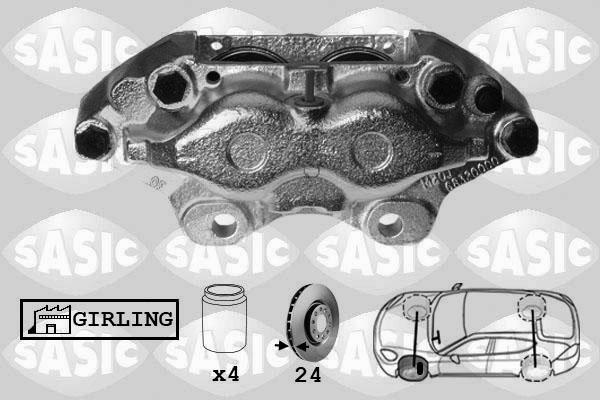 Sasic SCA4030 - Гальмівний супорт autozip.com.ua