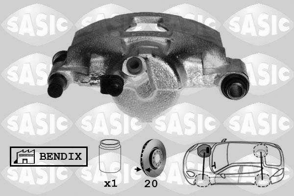 Sasic SCA4029 - Гальмівний супорт autozip.com.ua