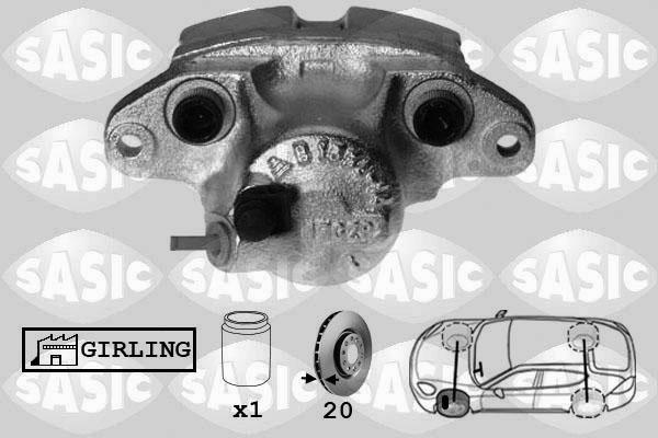 Sasic SCA4020 - Гальмівний супорт autozip.com.ua