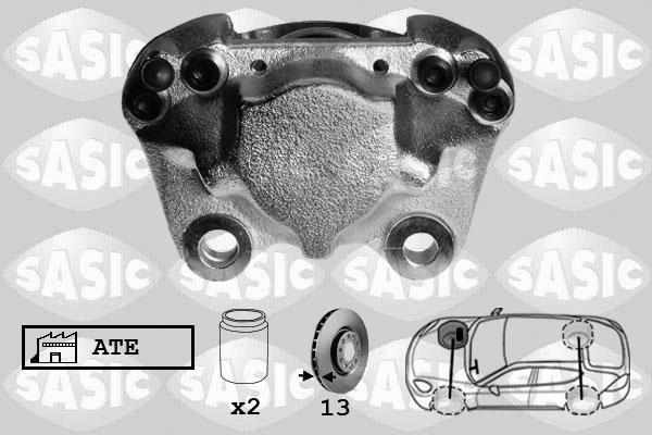 Sasic SCA6593 - Гальмівний супорт autozip.com.ua