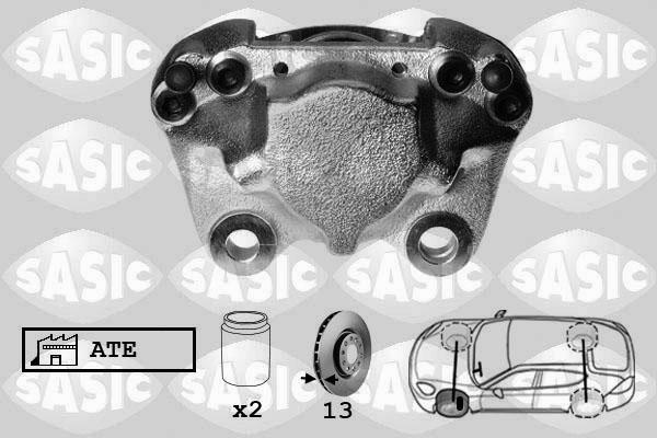 Sasic SCA6592 - Гальмівний супорт autozip.com.ua