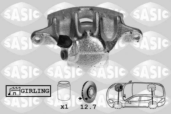 Sasic SCA6007 - Гальмівний супорт autozip.com.ua