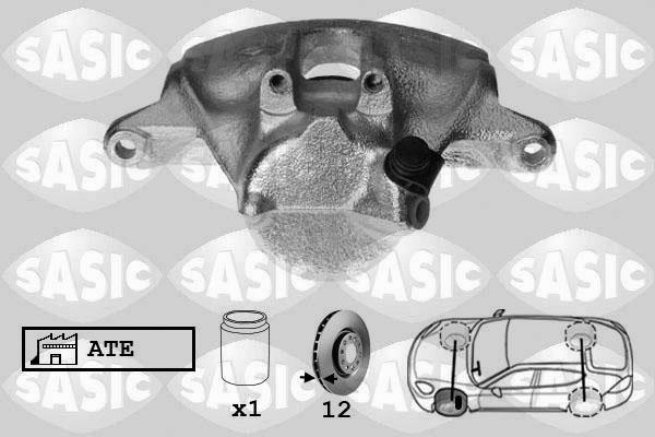 Sasic SCA6022 - Гальмівний супорт autozip.com.ua