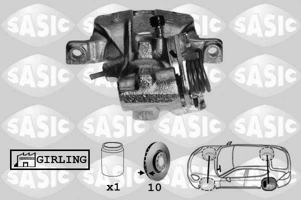 Sasic SCA6198 - Гальмівний супорт autozip.com.ua