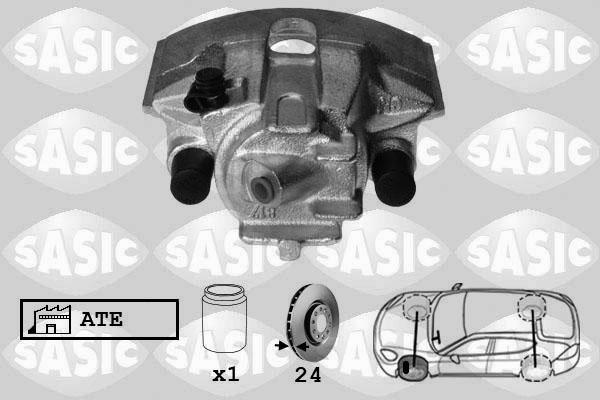 Sasic SCA6152 - Гальмівний супорт autozip.com.ua