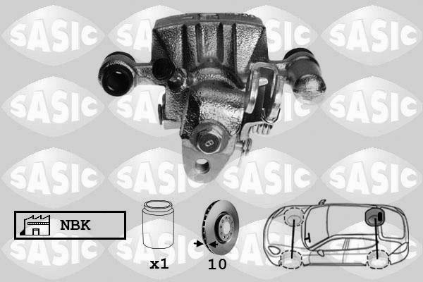 Sasic SCA6157 - Гальмівний супорт autozip.com.ua