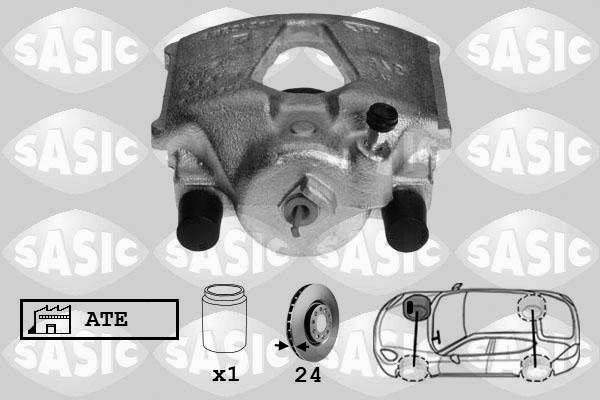 Sasic SCA6105 - Гальмівний супорт autozip.com.ua