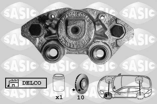 Sasic SCA6186 - Гальмівний супорт autozip.com.ua