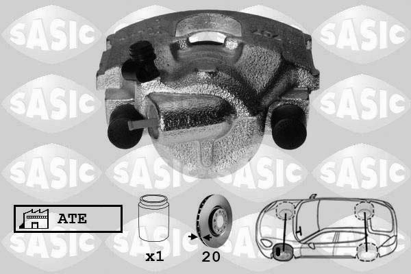 Sasic SCA6188 - Гальмівний супорт autozip.com.ua