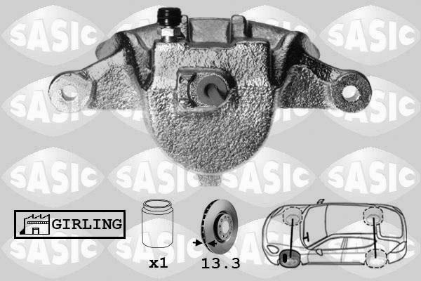 Sasic SCA6136 - Гальмівний супорт autozip.com.ua